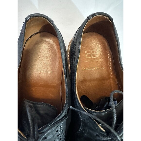 Allen Edmonds Shannon Drive Black Leather Wingtip Oxford Loafers Men Sz 13 Shoes main image 12